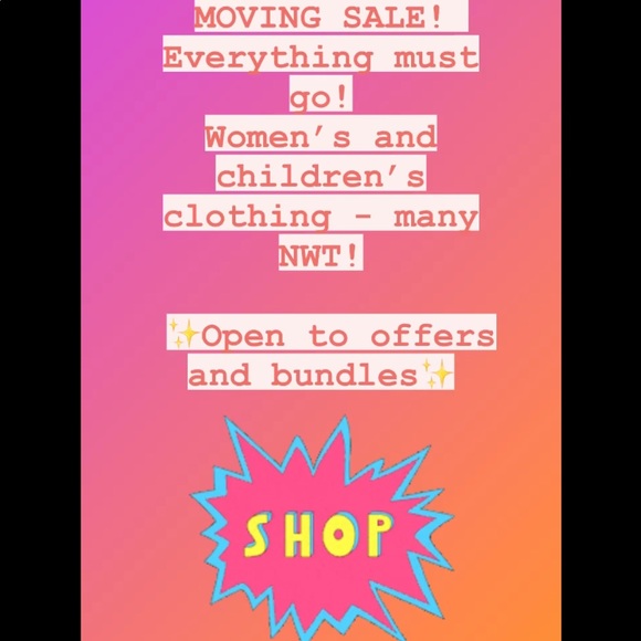 MOVING SALE! OPEN TO ALL OFFERS AND BUNDLES! - Picture 1 of 1